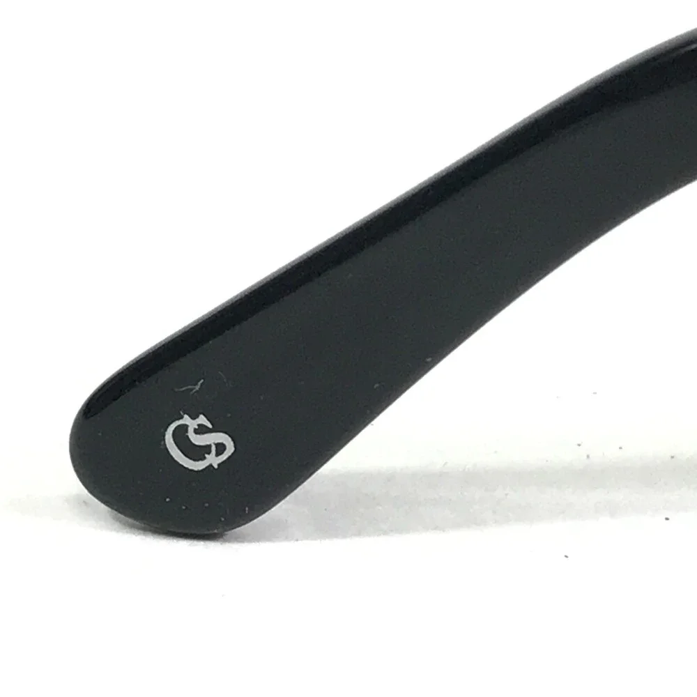 Christian Siriano Eyeglasses Frames GIGI BLKGL Black Glitter Sparkles 52-17-140